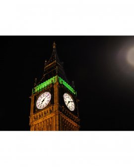 Big Ben e a noite preta | Londres - Inglaterra (LICH)
